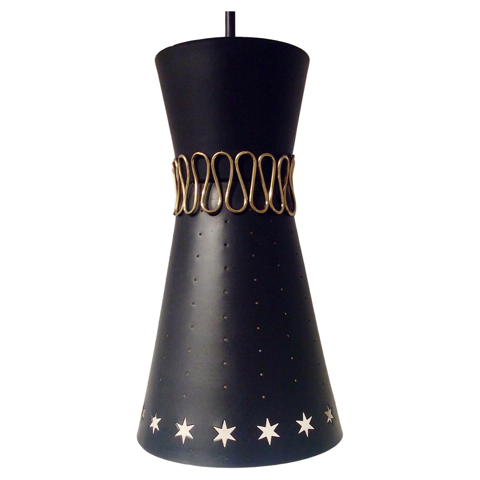 Mid-Century moderno Lampada a sospensione dell'epoca di Paavo Tunel, circa 1950 in vendita
