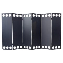 Garouste et Bonetti Rare Black Screen for Christian Lacroix, 1987, France.