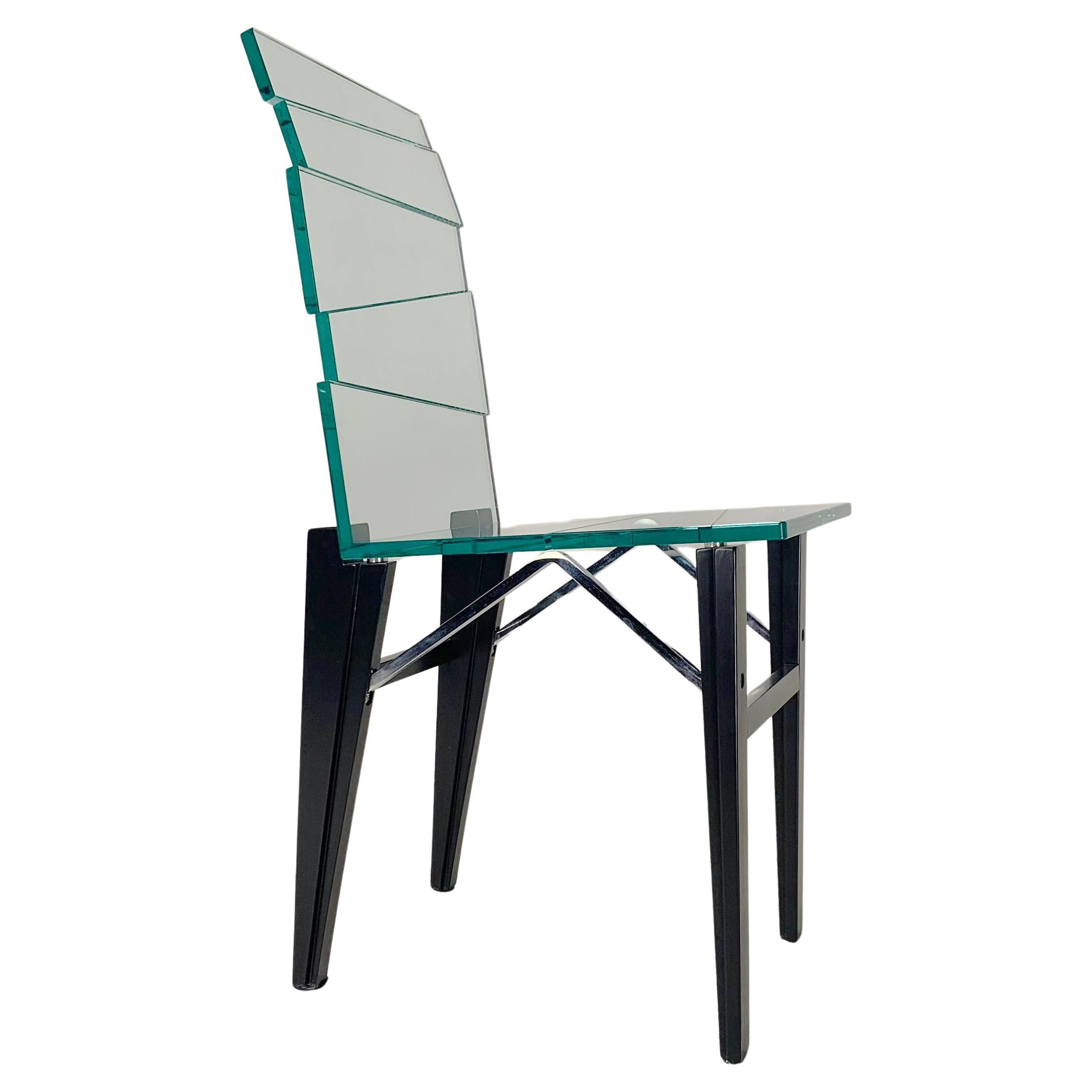 Luigi Serafini "Sed" Chair by Tonelli, 1989, Italy. For Sale