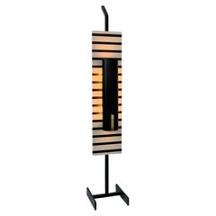Lampada da terra decorativa di metà secolo Arlus, 1960 circa, Francia.