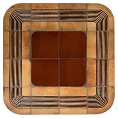 Table basse Mambo en céramique signée Roger Capron, circa 1970, France.