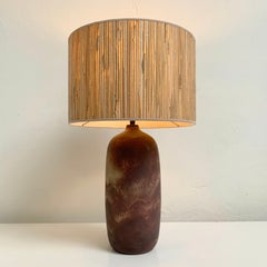 Mid-Century Decorative Ceramic Lamp, circa 1960, France.