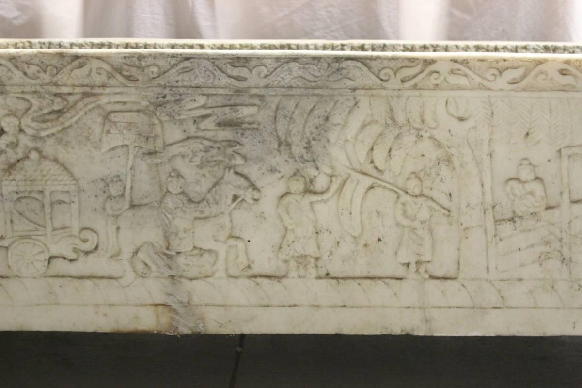Continental Carved Marble Planter, 18th Century or Earlier 3