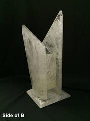 Modern Hand-Carved Rock Crystal Vase
