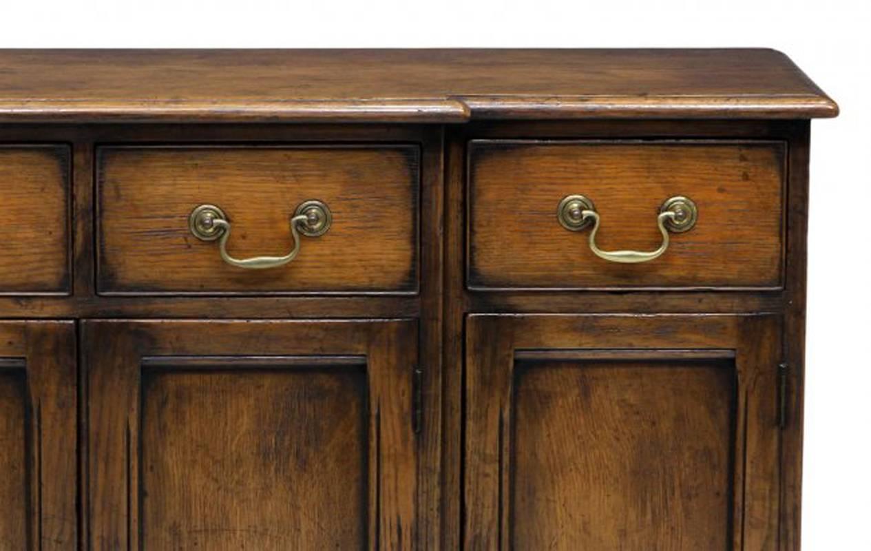 Pair of Spanish Oak Side Cabinets, Late 20th Century 2