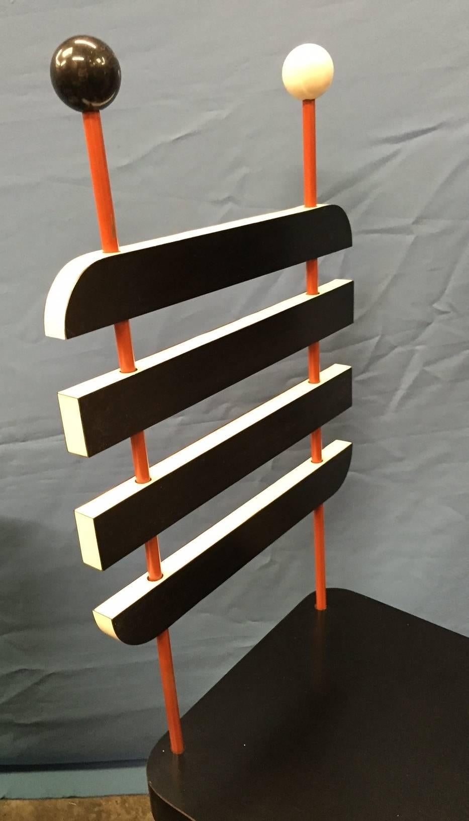 Unique Italian Modernist Five-Piece Dining Set 3