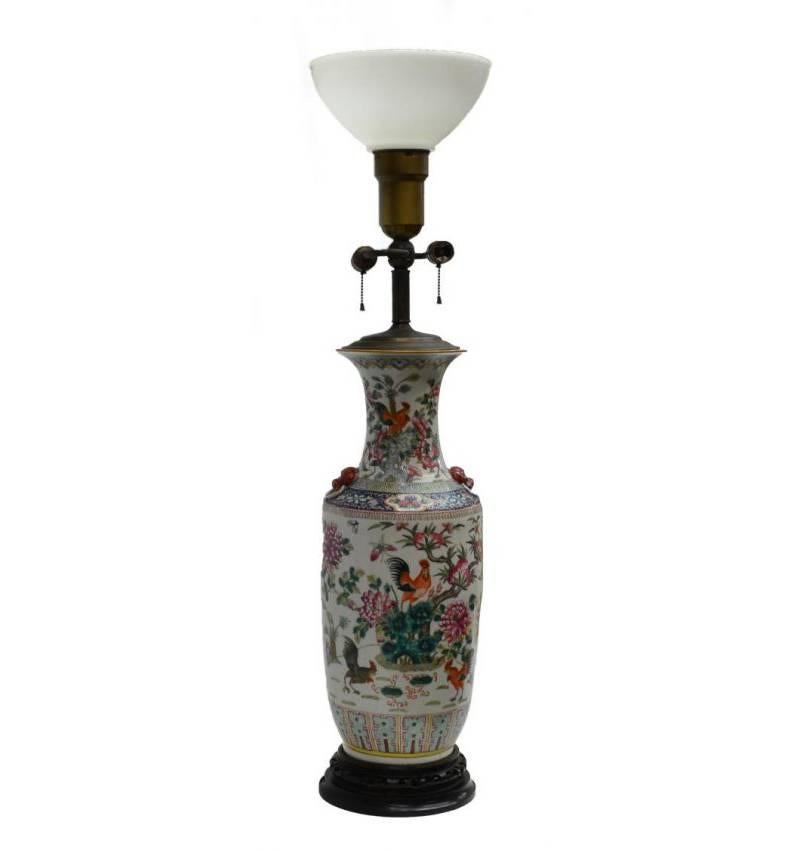 antique chinese vase lamp