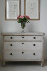 Swedish Painted Gustavian Style Chest