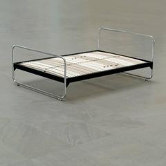 Tubular Steel Bed in German Modernism Style, circa 1930