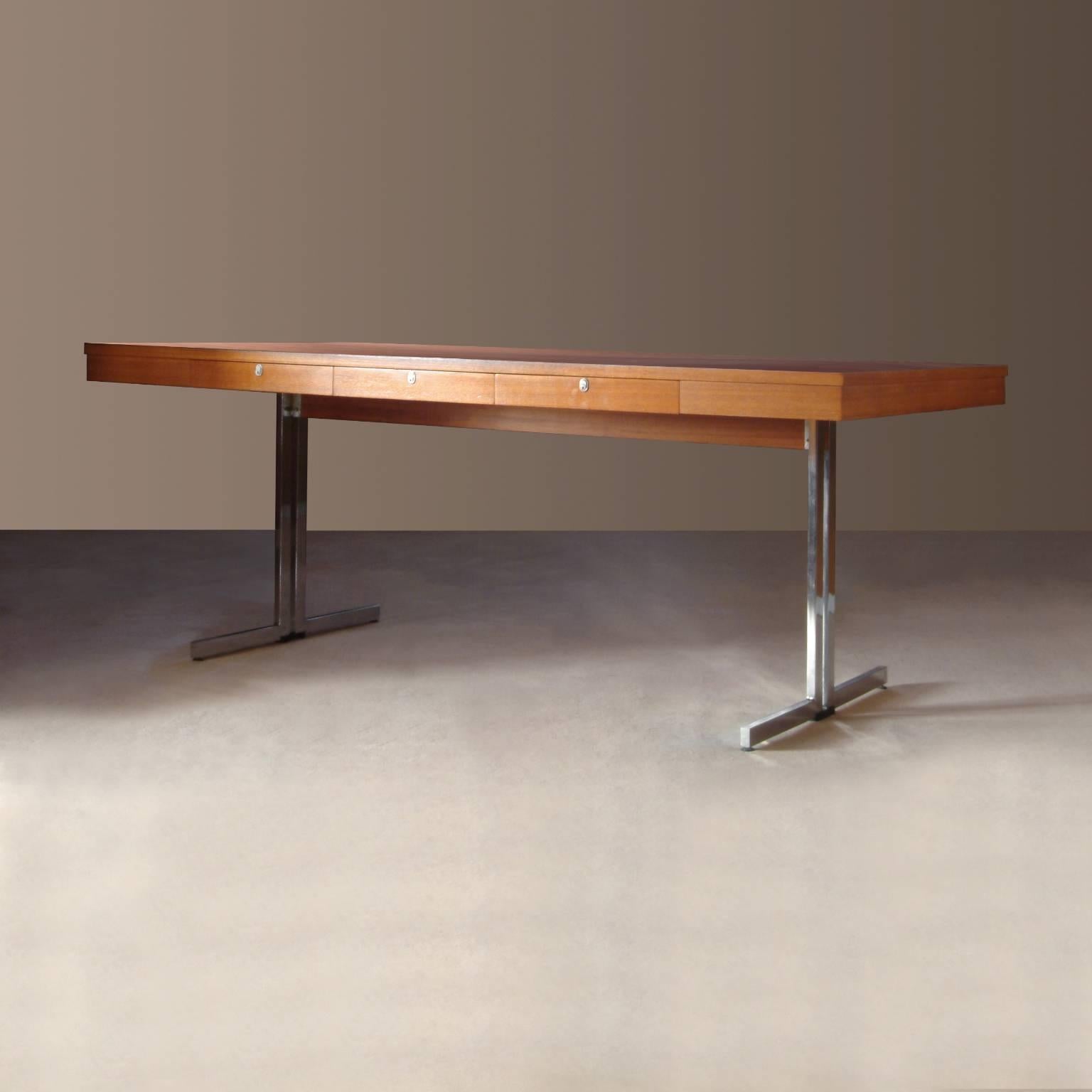 Mid-Century Modern Mid-Century Executive Desk by Mauser-Werke Waldeck, Germany, 1960