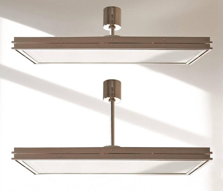 Contemporary German Modernism Pendant Light by GMD Berlin, Design 1930 For Sale