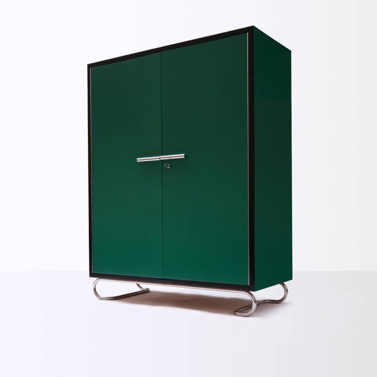 German Modernism Wooden Storage Manufactured by GMD Berlin