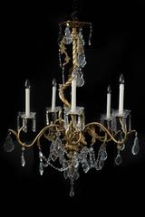 Classic French Chandelier in Rococo Style of Louis XV