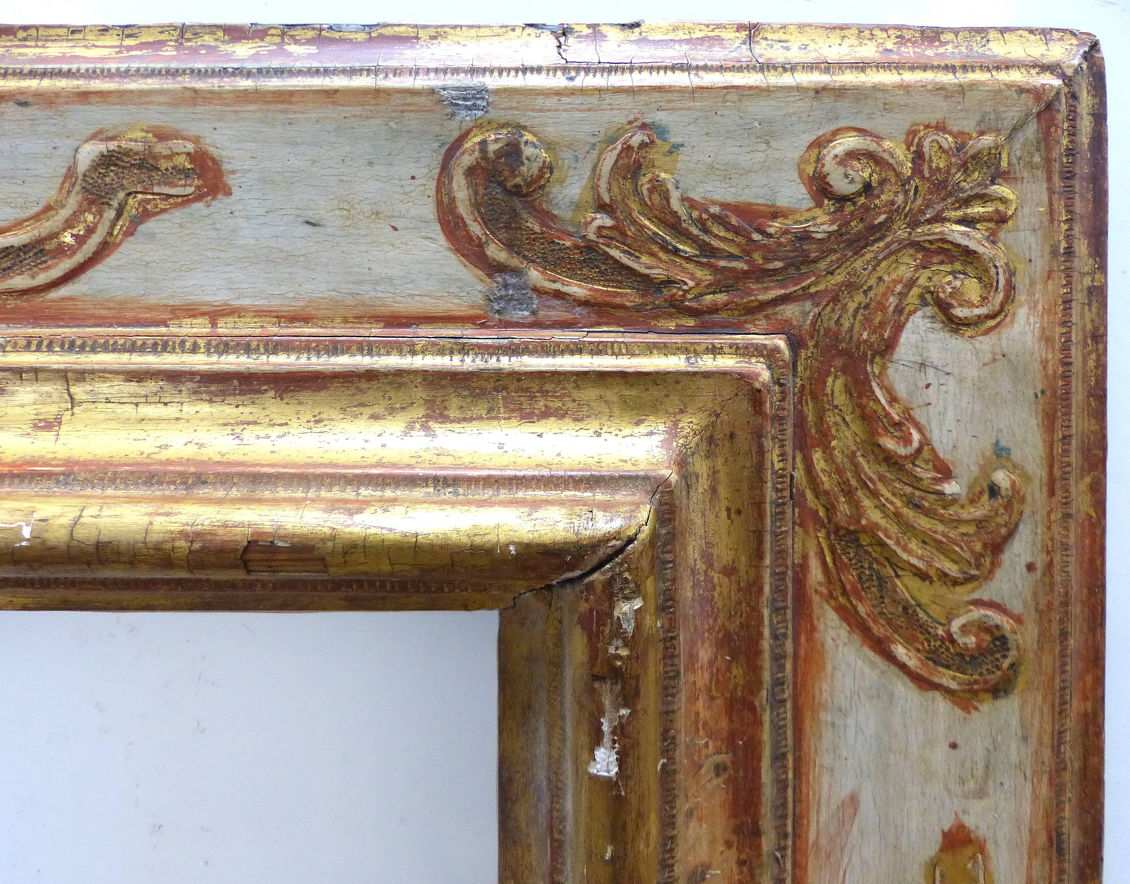 18th Century and Earlier Baroque 17th Century, European Giltwood Frame