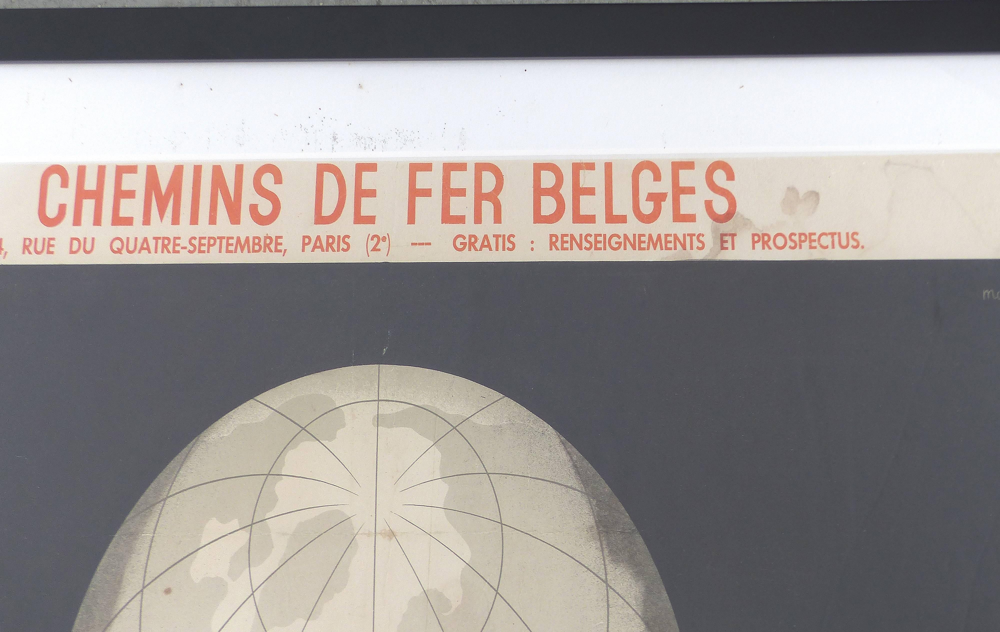 Paper 1935 Leo Marfurt Bruxelles Exposition Poster