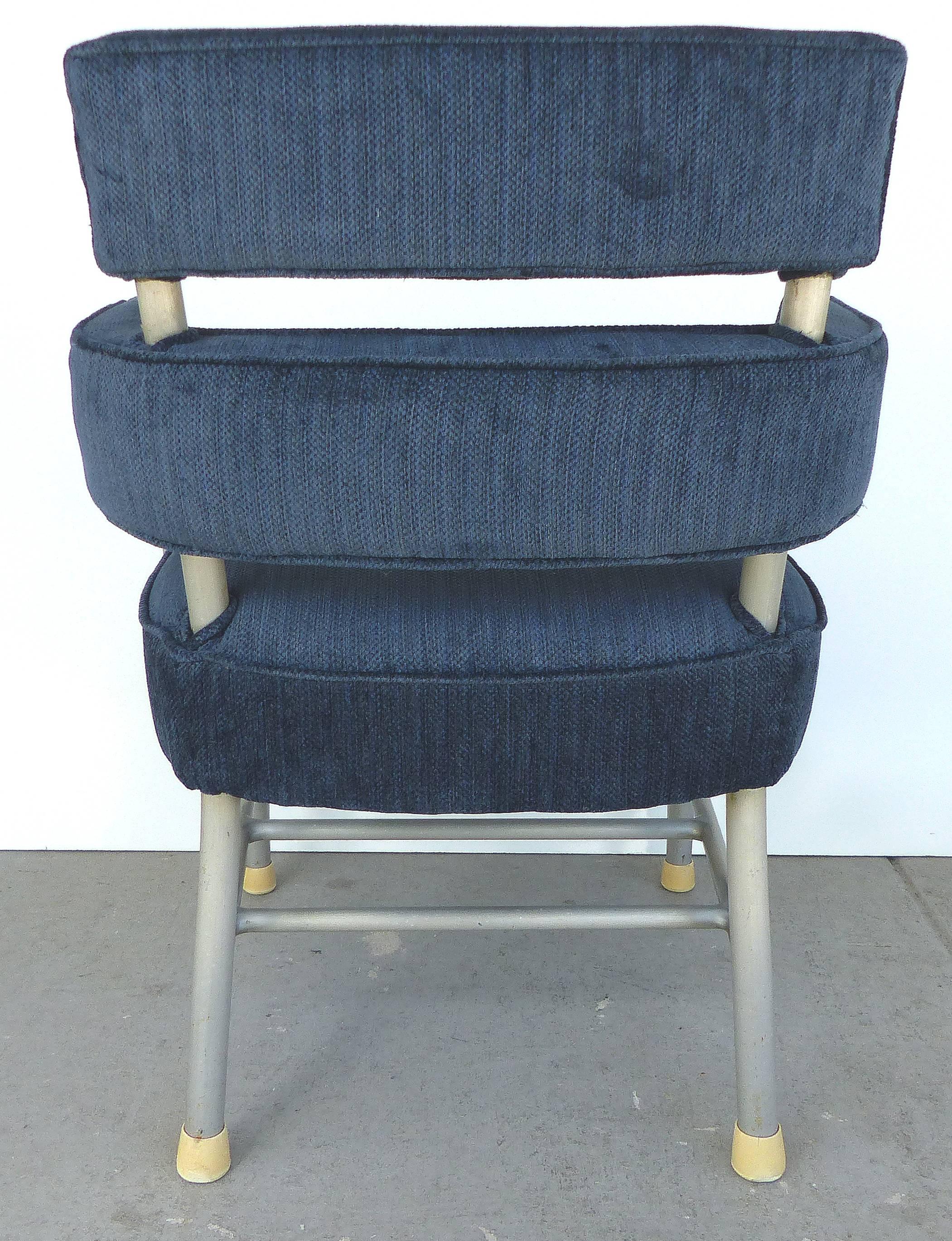 S.S. United States Oceanliner Dining Room Chair, circa 1950 In Good Condition In Miami, FL
