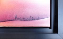 Huile sur toile contemporaine de l'artiste cubano-américain Juan Navarrette