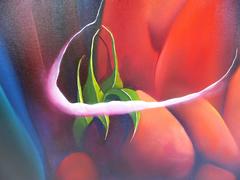 Pintura al óleo del artista cubanoamericano Juan Navarrette