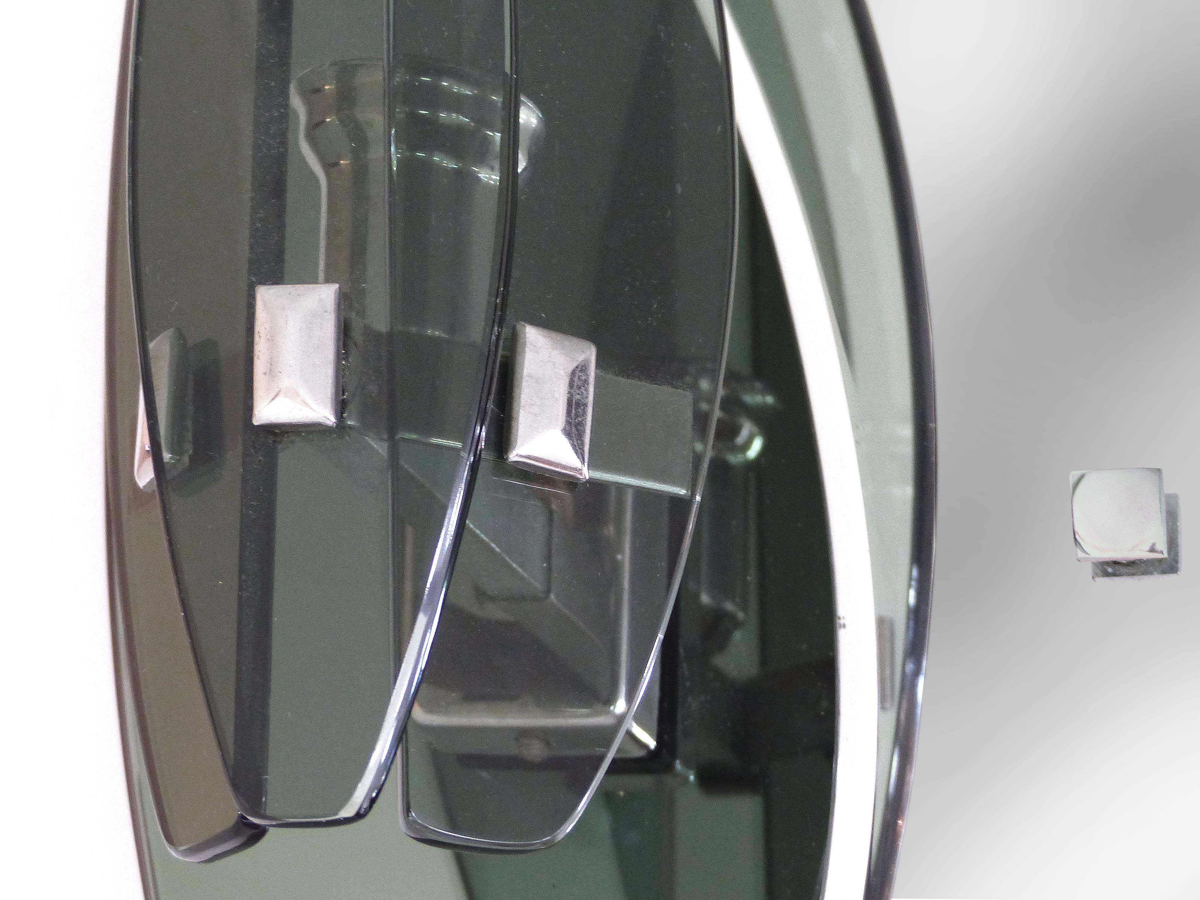 20th Century Fontana Arte Lighted Mirror For Sale 1