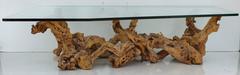 Mid-Century Overscale Grapevine Coffee Table
