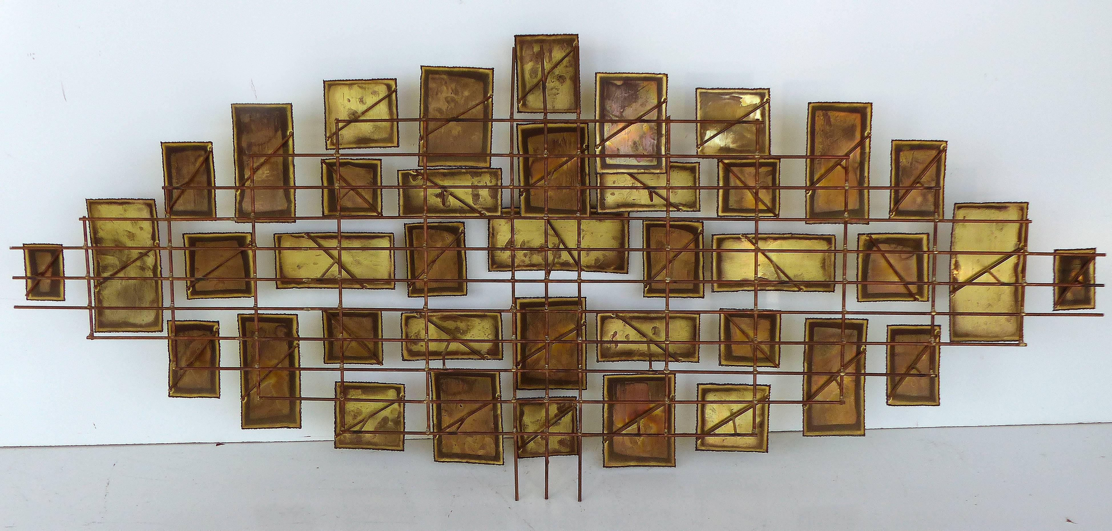 Mid-Century Brutalist Wall Sculpture 1