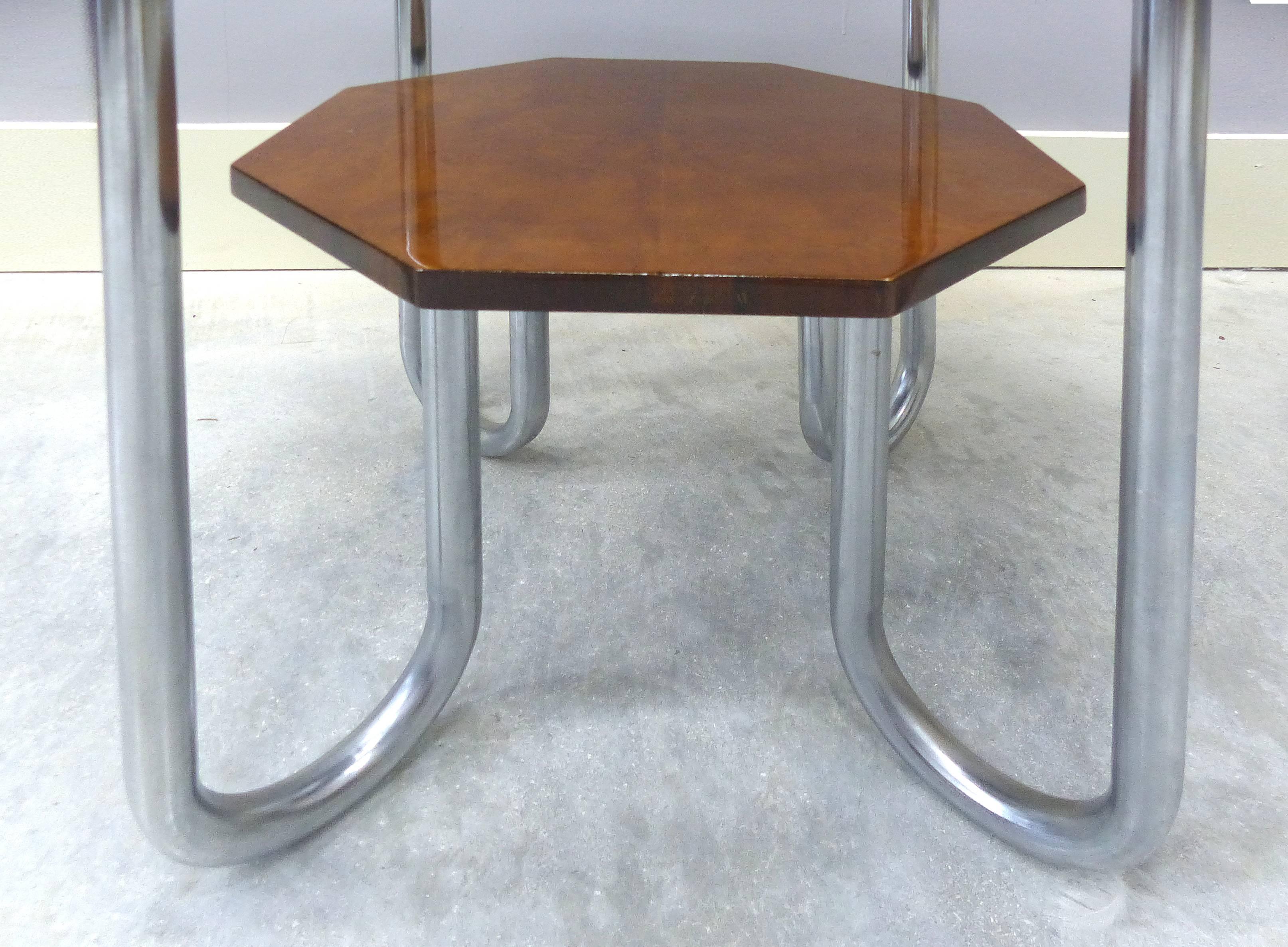 Mid-20th Century Octagonal Side Tables by Andre Lurcat for Thonet
