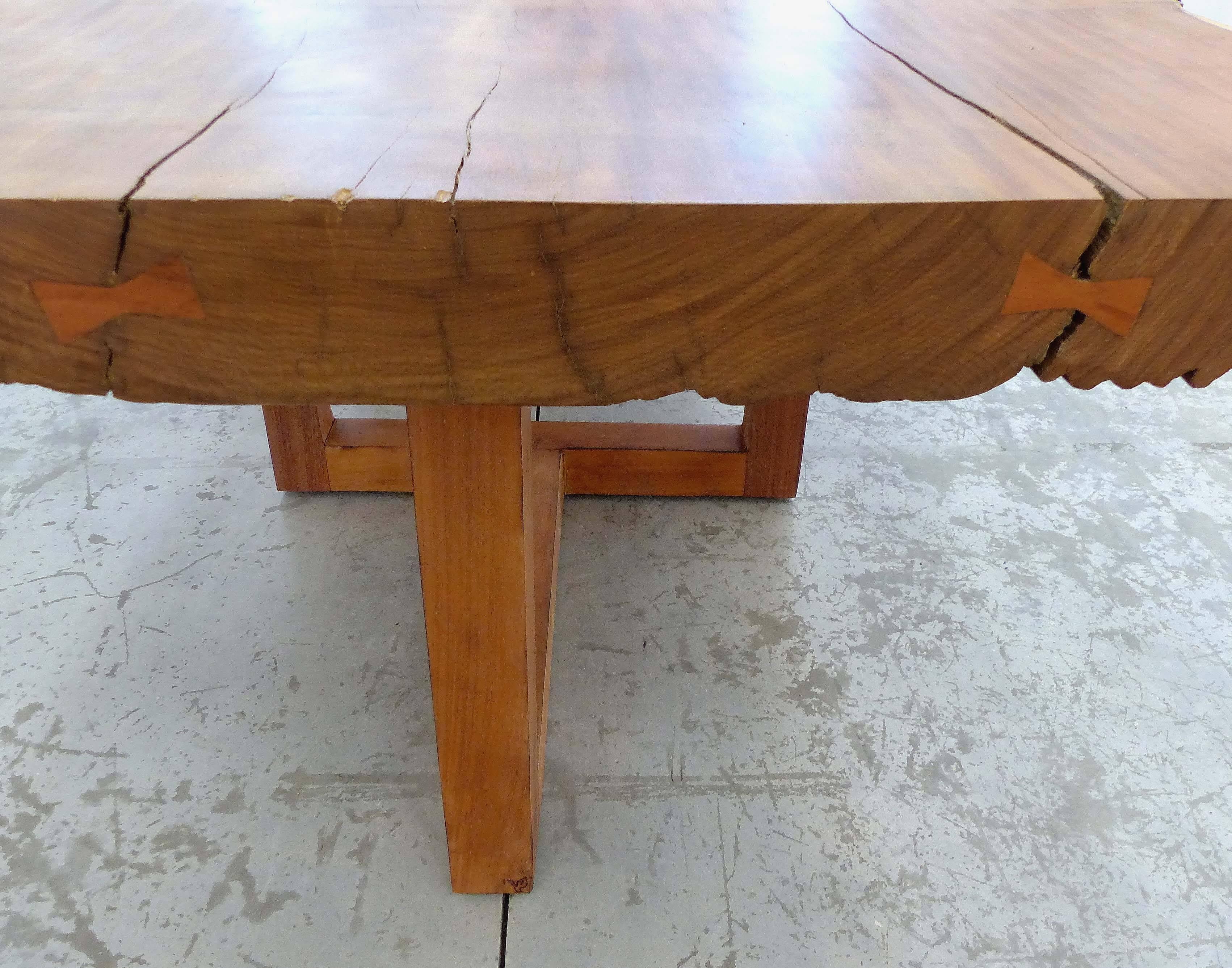 Monumental Amazon Reclaimed Andira Anthelmia Wood Table by Valéria Totti 2