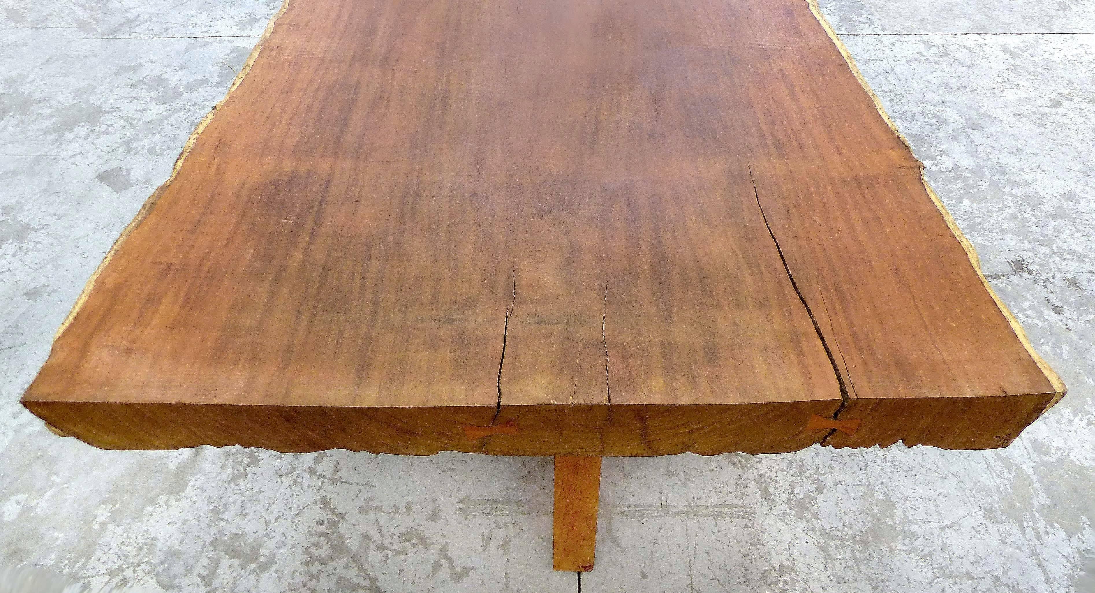 Monumental Amazon Reclaimed Andira Anthelmia Wood Table by Valéria Totti 1