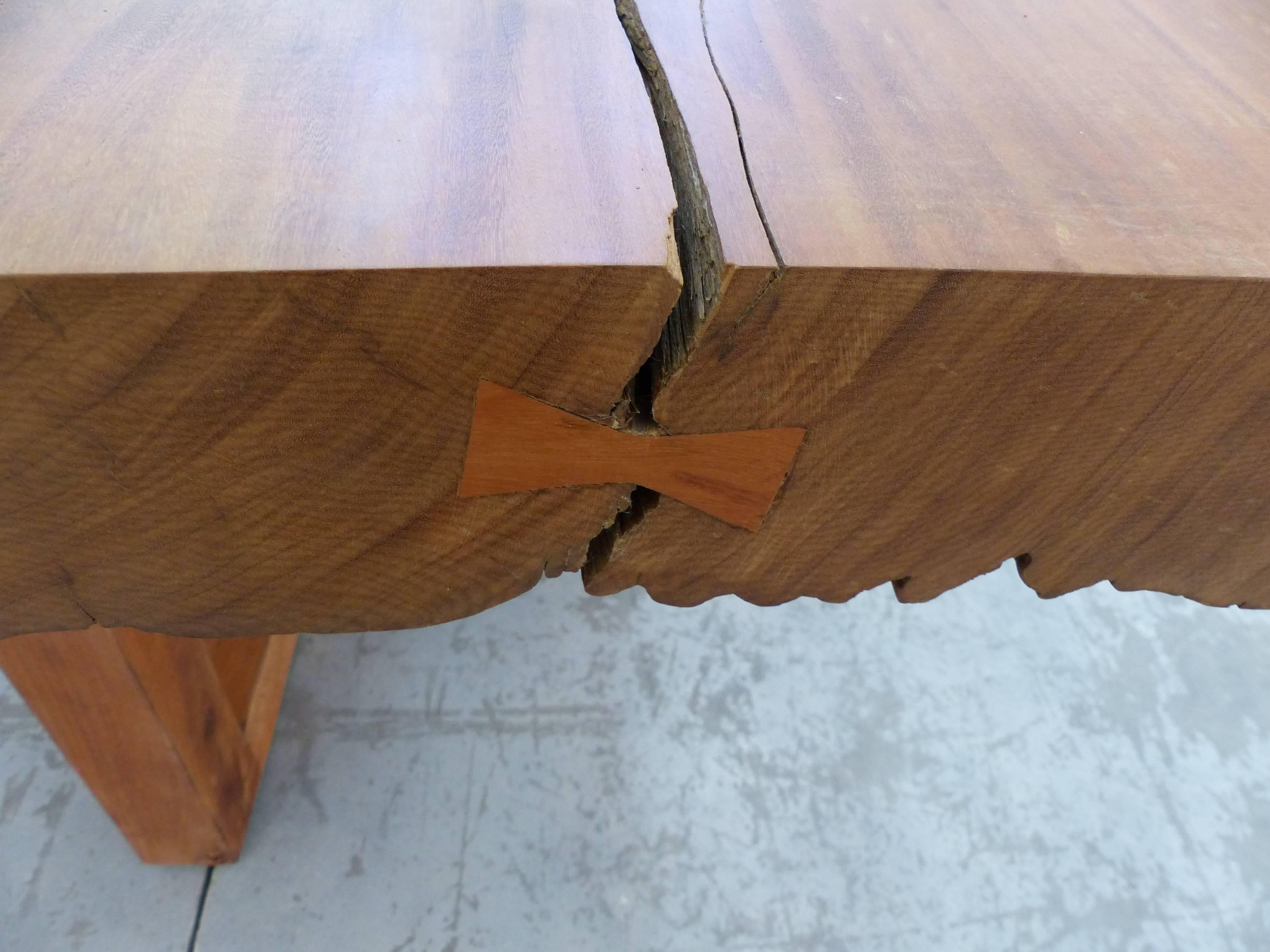 Monumental Amazon Reclaimed Andira Anthelmia Wood Table by Valéria Totti 3