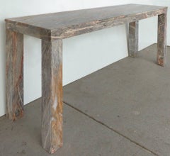 20th Century Marble Parson's Table/Console