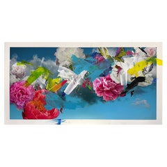 Paul-Andre Larocque Floral Masximalist Painting, 2020 Signed