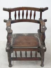 Rare 1950s Ashanti Throne Chair