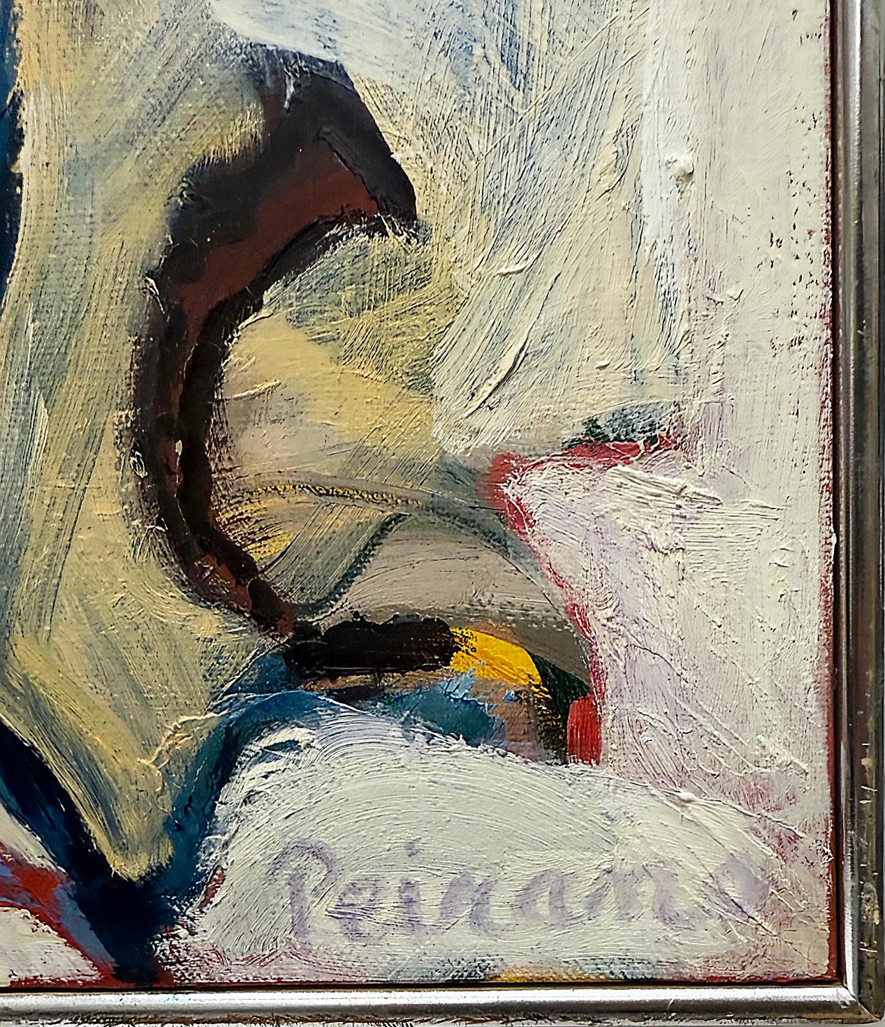 Großes abstraktes expressionistisches Gemälde aus den 1990er Jahren, signiert Peirano im Angebot 1