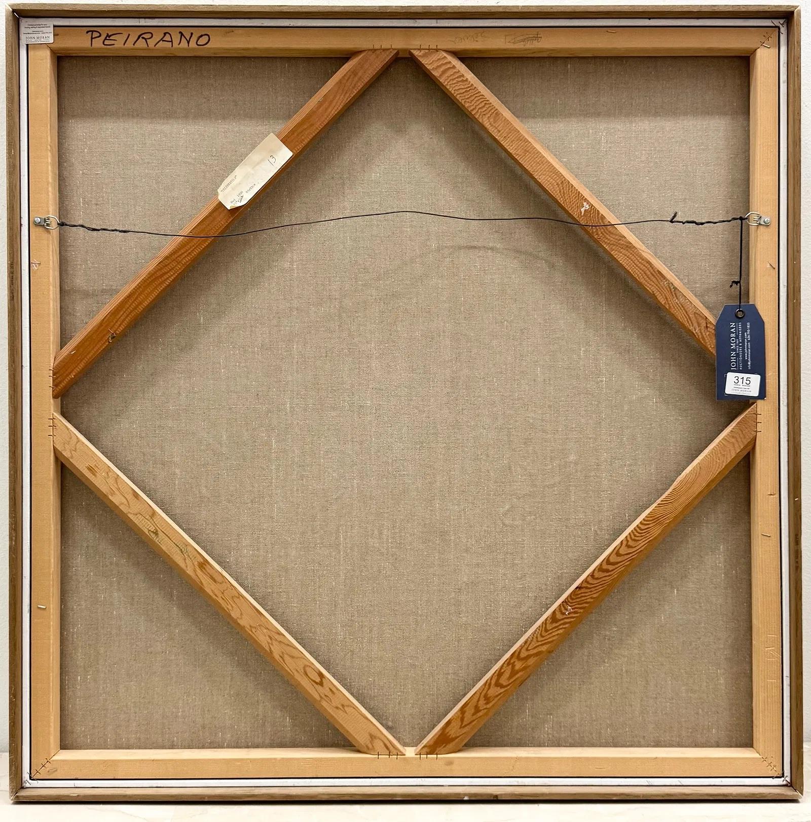 Großes abstraktes expressionistisches Gemälde aus den 1990er Jahren, signiert Peirano im Angebot 4