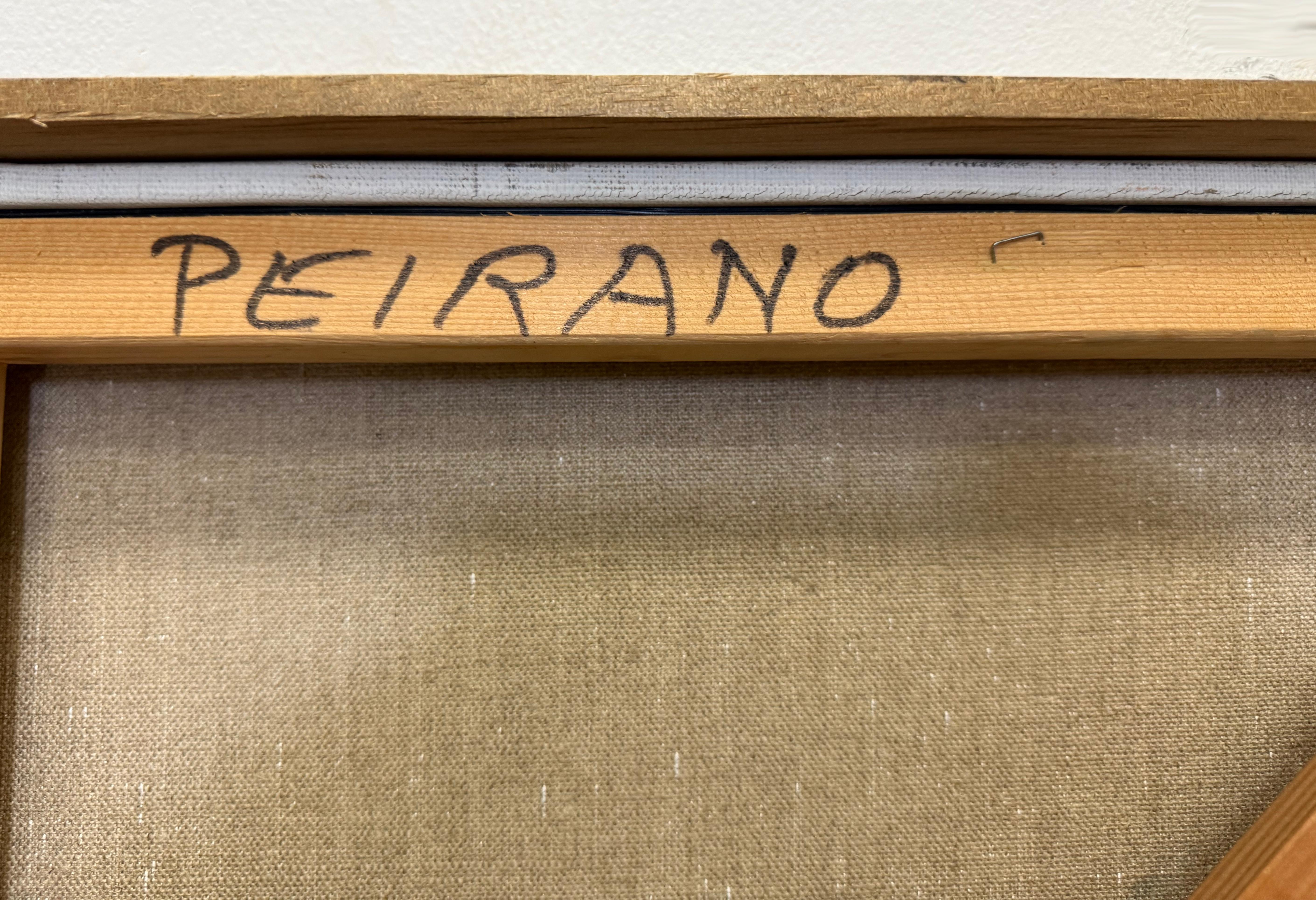 Großes abstraktes expressionistisches Gemälde aus den 1990er Jahren, signiert Peirano im Angebot 5