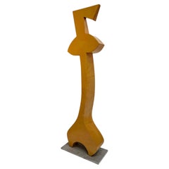 Huge Impressive Postmodern Maple Abstract Sculpture, 1980s