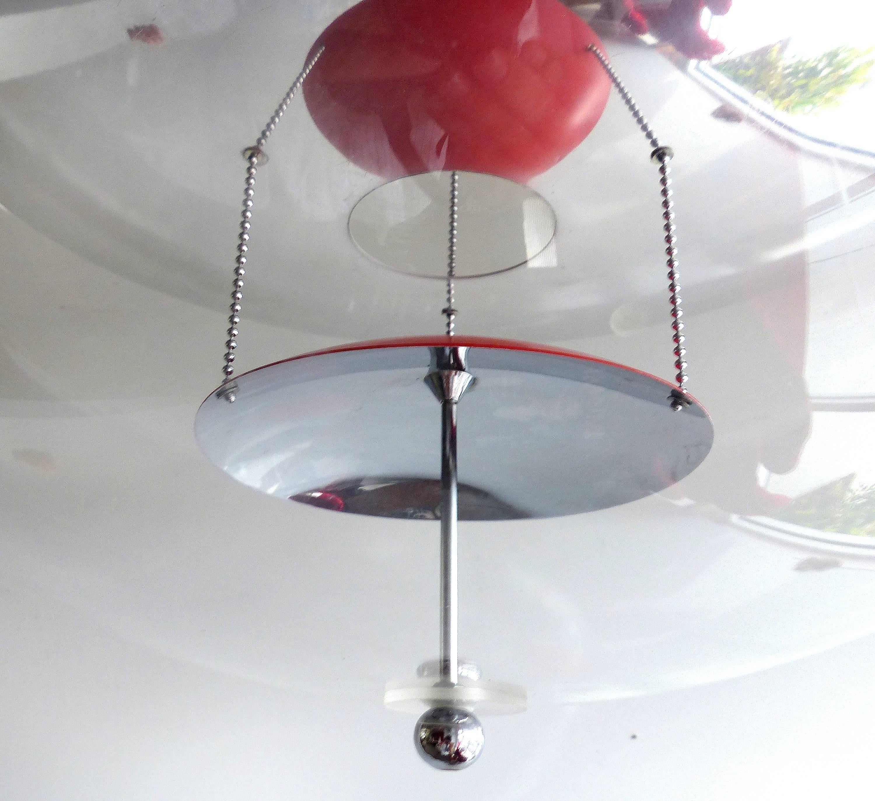 Danish Original Mid-Century Modern Verner Panton VP Globe Pendant Light