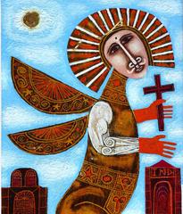 1960 Abstract Oil Painting by Rex Clawson