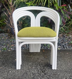 1980s 5-Strand Rattan Chairs, Axel Enthoven Manner, 2 Pairs Availble