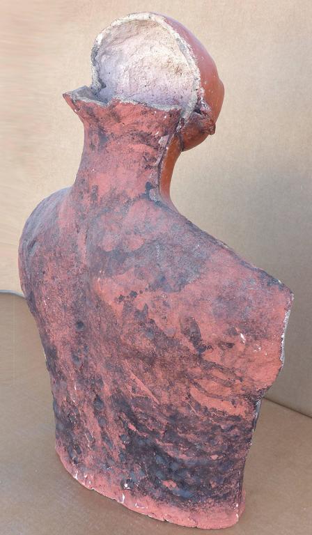 Jorge Marin 20th Century Terracotta Sculpture, Colombian Influenced In Good Condition For Sale In Miami, FL