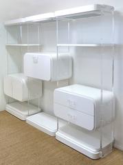 Pace Collection Attributed Lucite Modular Bar Wall System