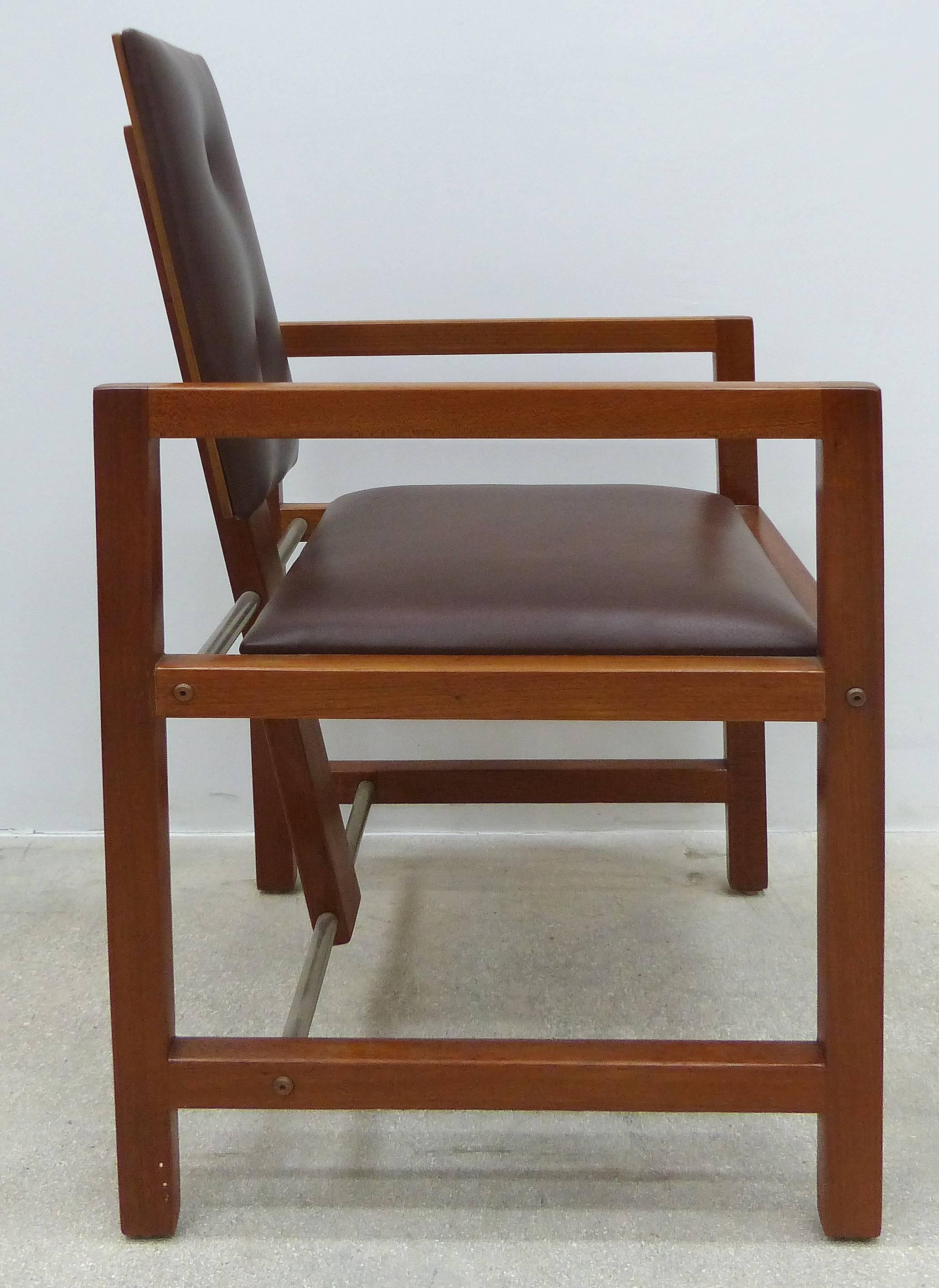 French Art Deco Armchairs by Andre Sornay, Set of Four In Good Condition In Miami, FL