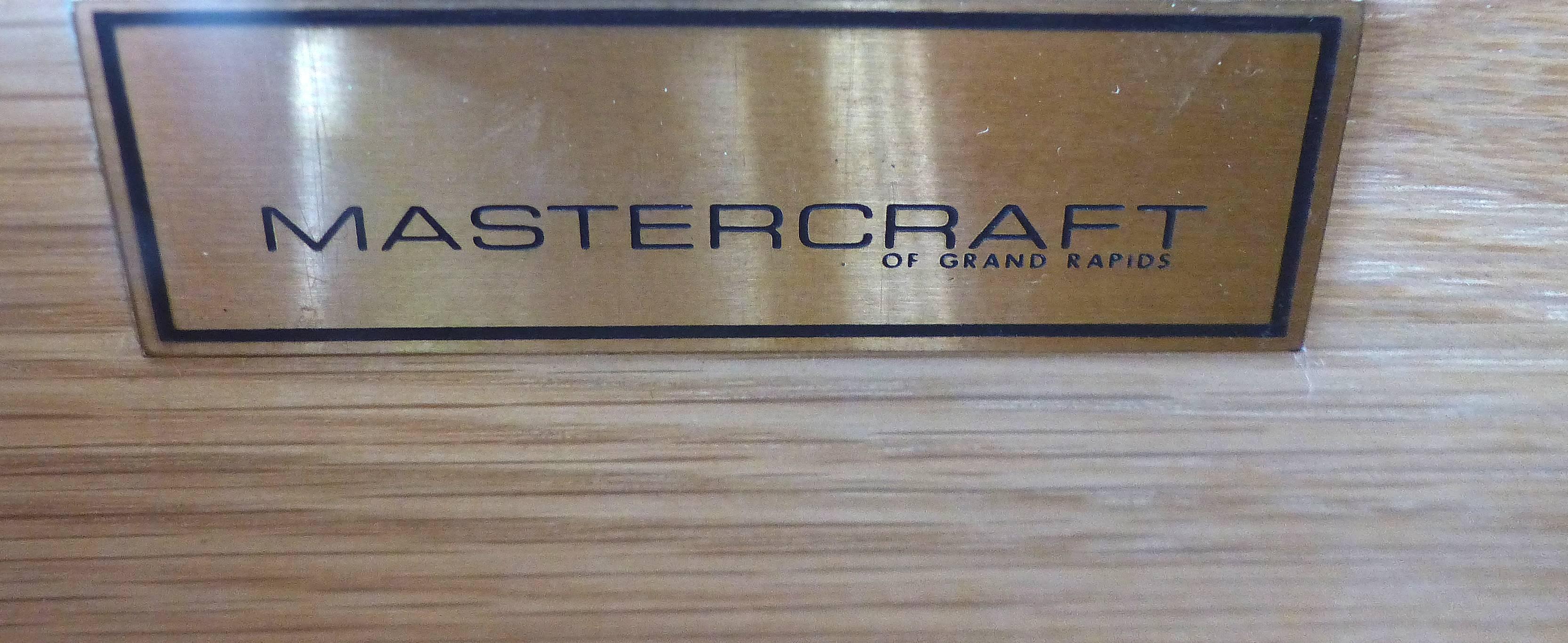 20th Century Mid-Century Modern Brass Mastercraft Lingerie Chest