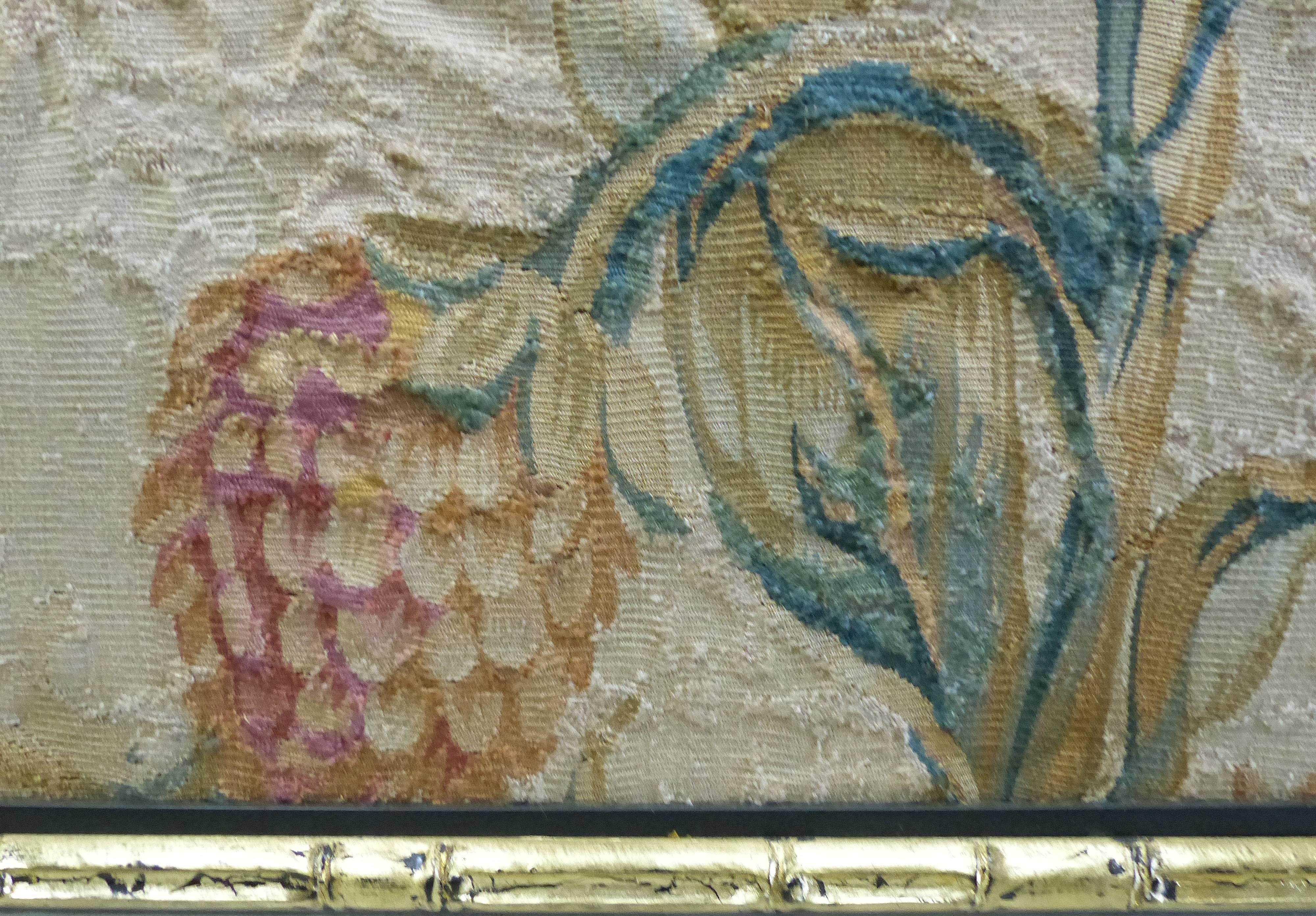 18th Century Floral Aubusson Panels, Set of Three 2