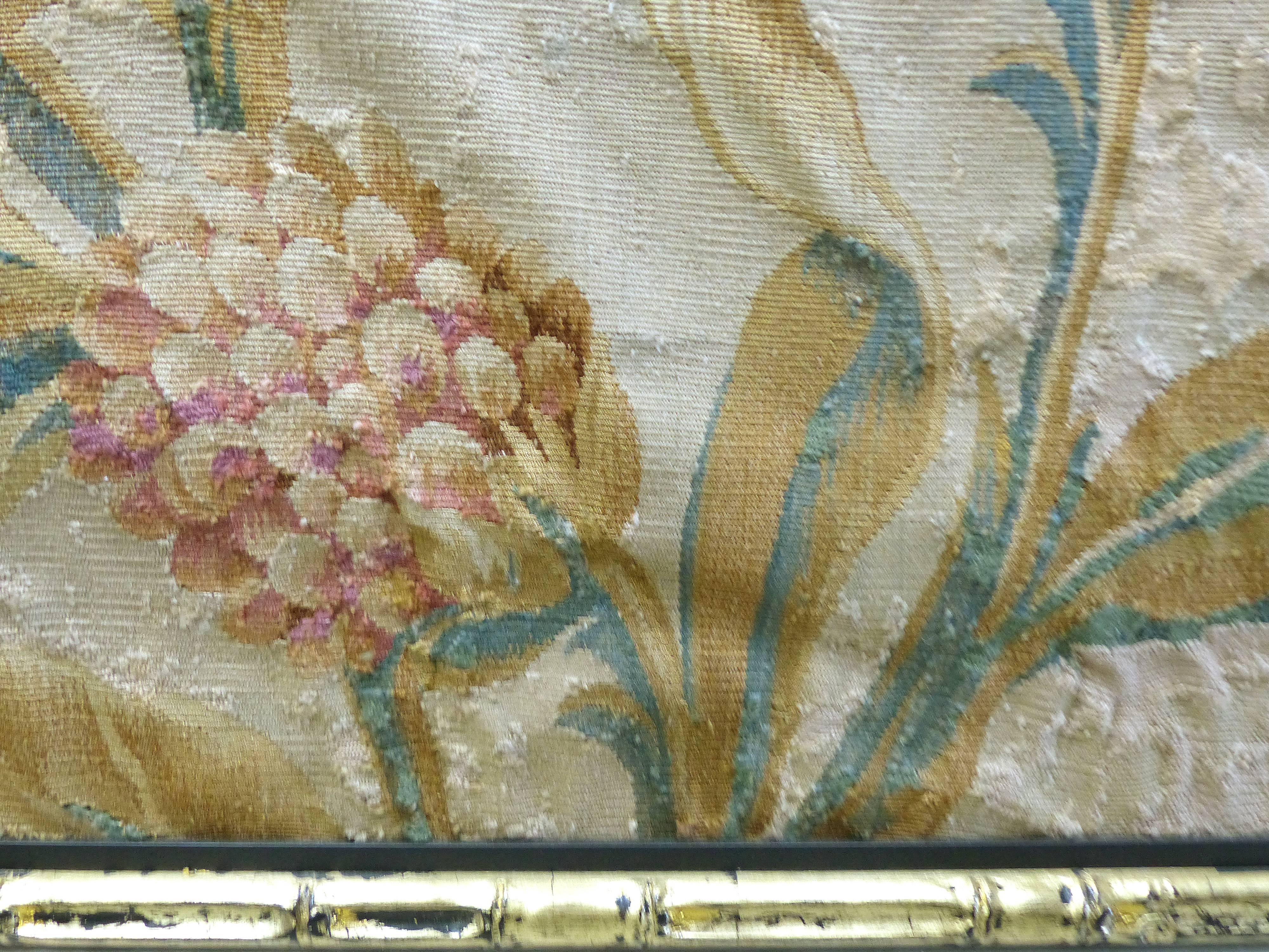 18th Century Floral Aubusson Panels, Set of Three 3