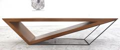 21st Century Imbuia Wood Bench by Brazilian Designer Leonardo Bueno