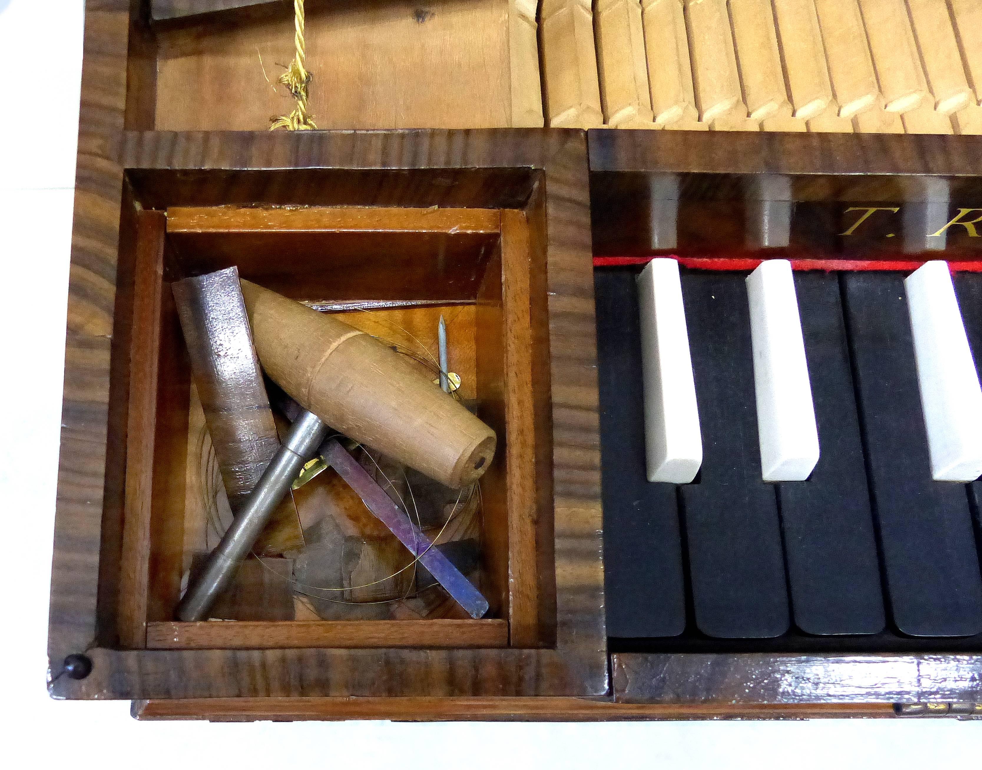 20th Century Antique Clavichord Instrument from the London Estate of Rudolph Nureyev