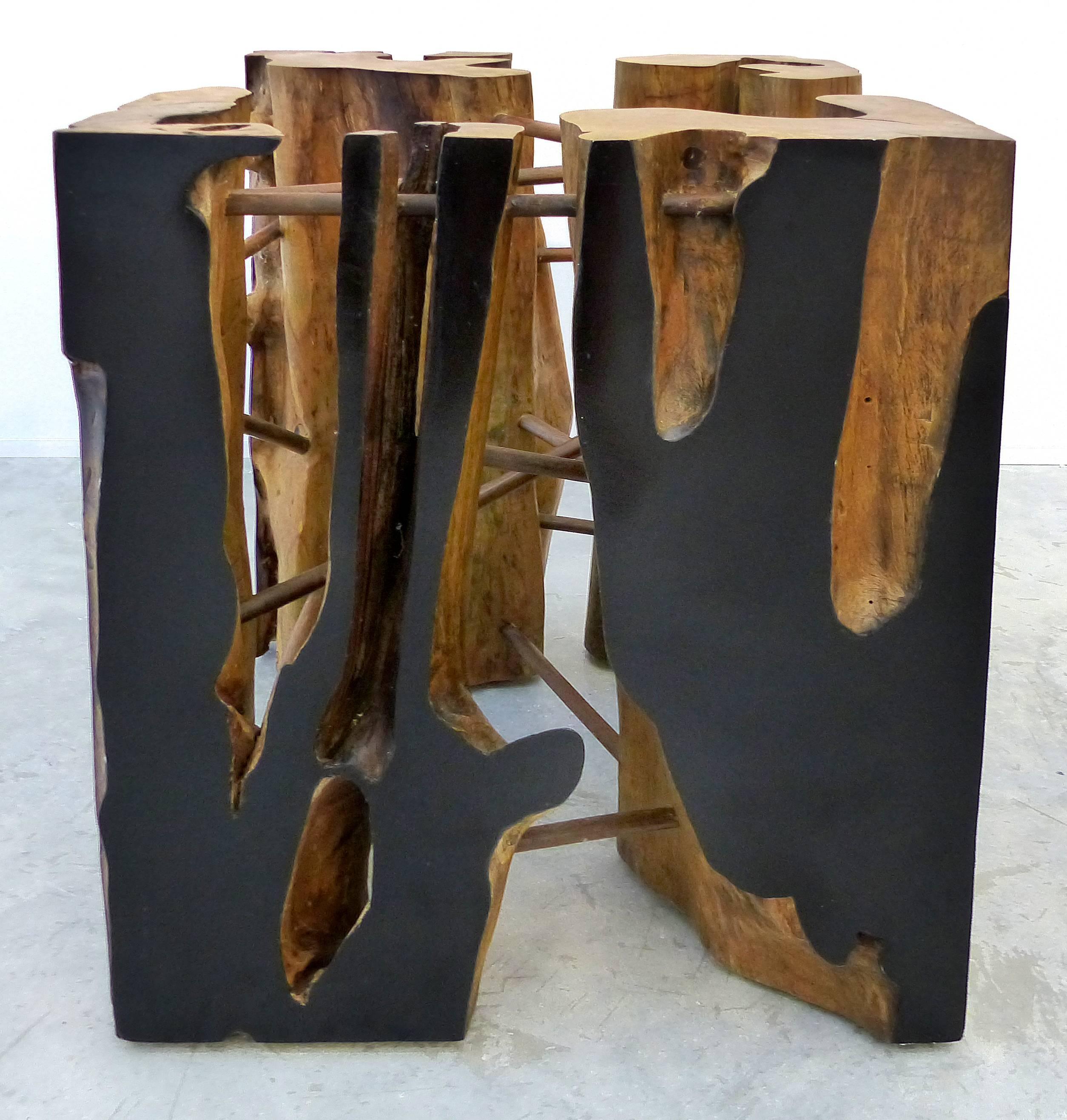 wood table bases