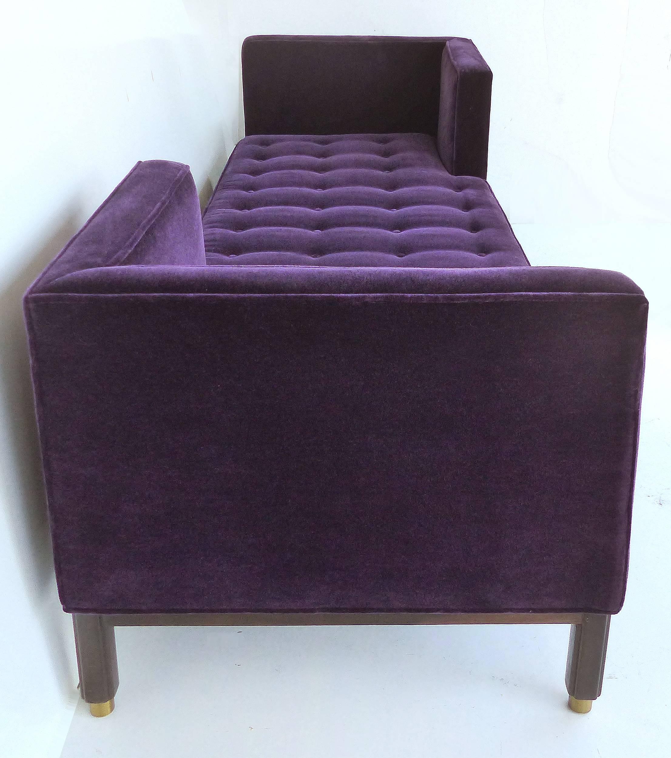 Mid-Century Modern Edward Wormley for Dunbar Tête-à-Tête Sofa (Model 5944) , circa 1950