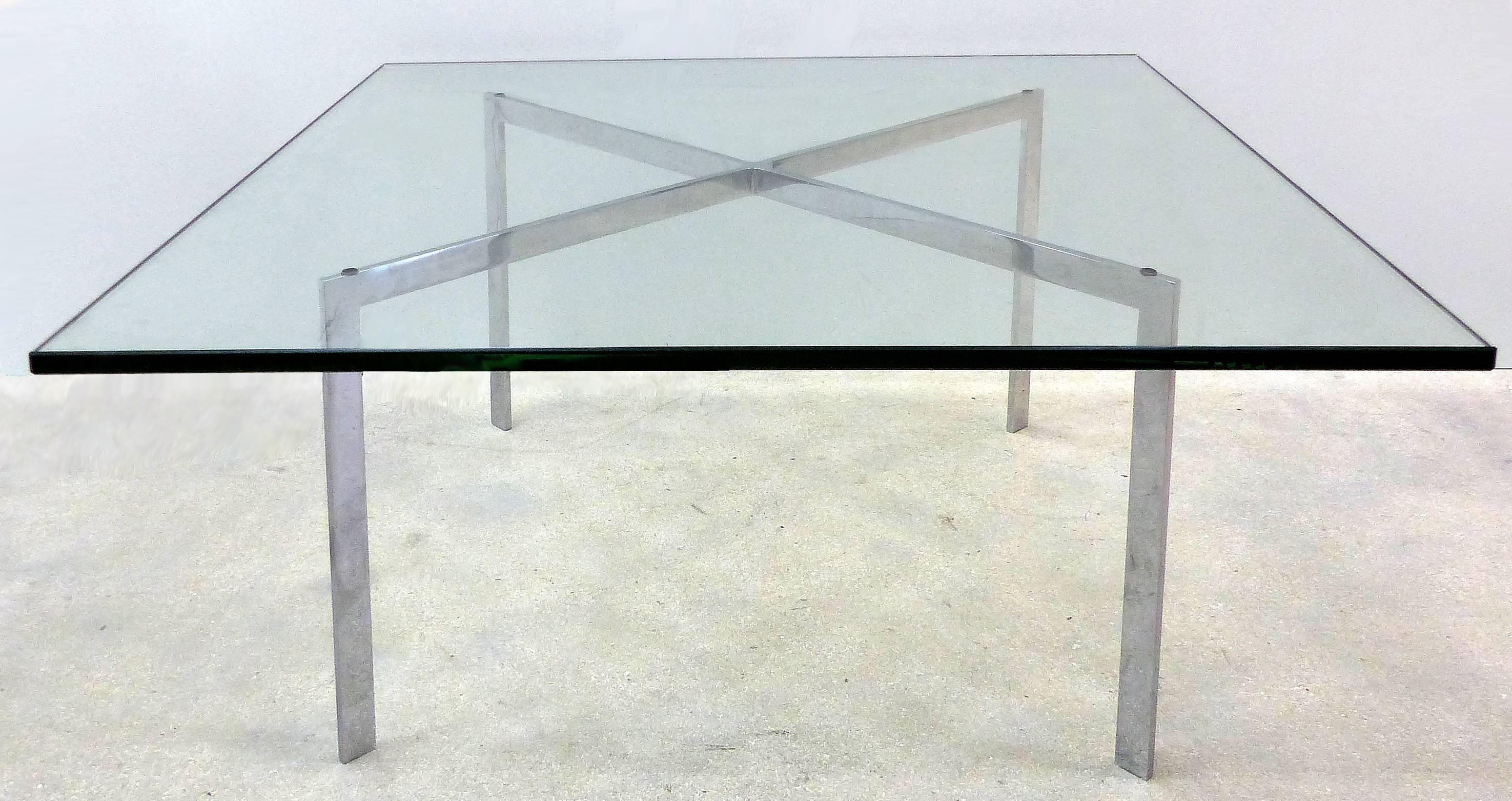 Mid-Century Modern Mies Van Der Rohe Barcelona Coffee Table by Knoll